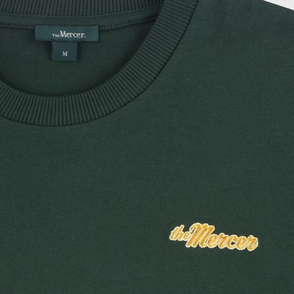 The Mercer Brand Heavy T-shirt Donker Groen