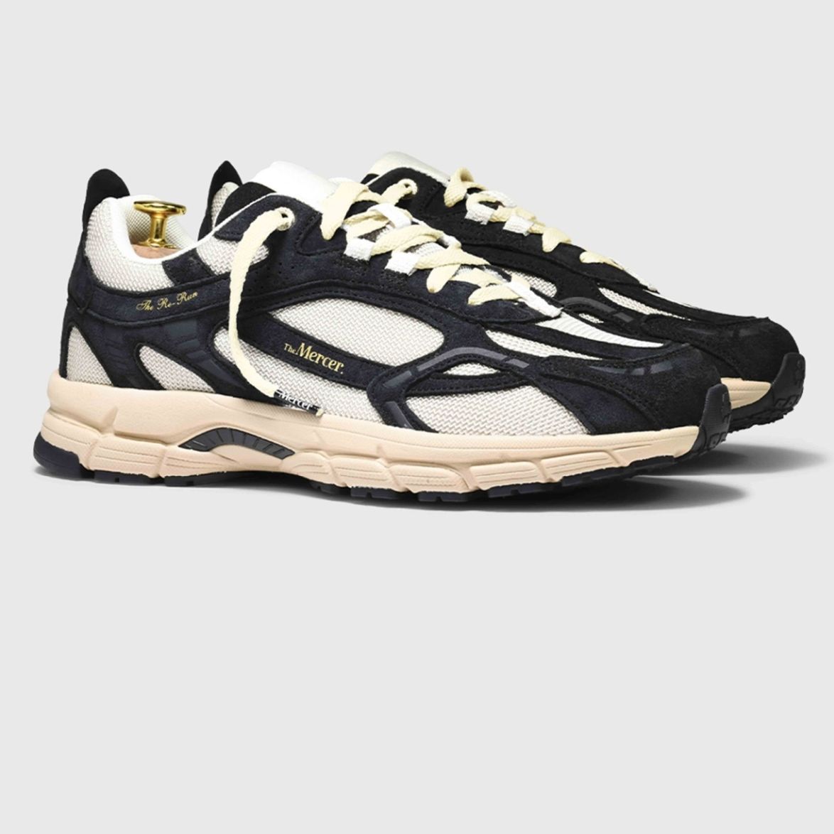 The Mercer Brand The Re-Run Desert 2.0 Sneaker Antraciet