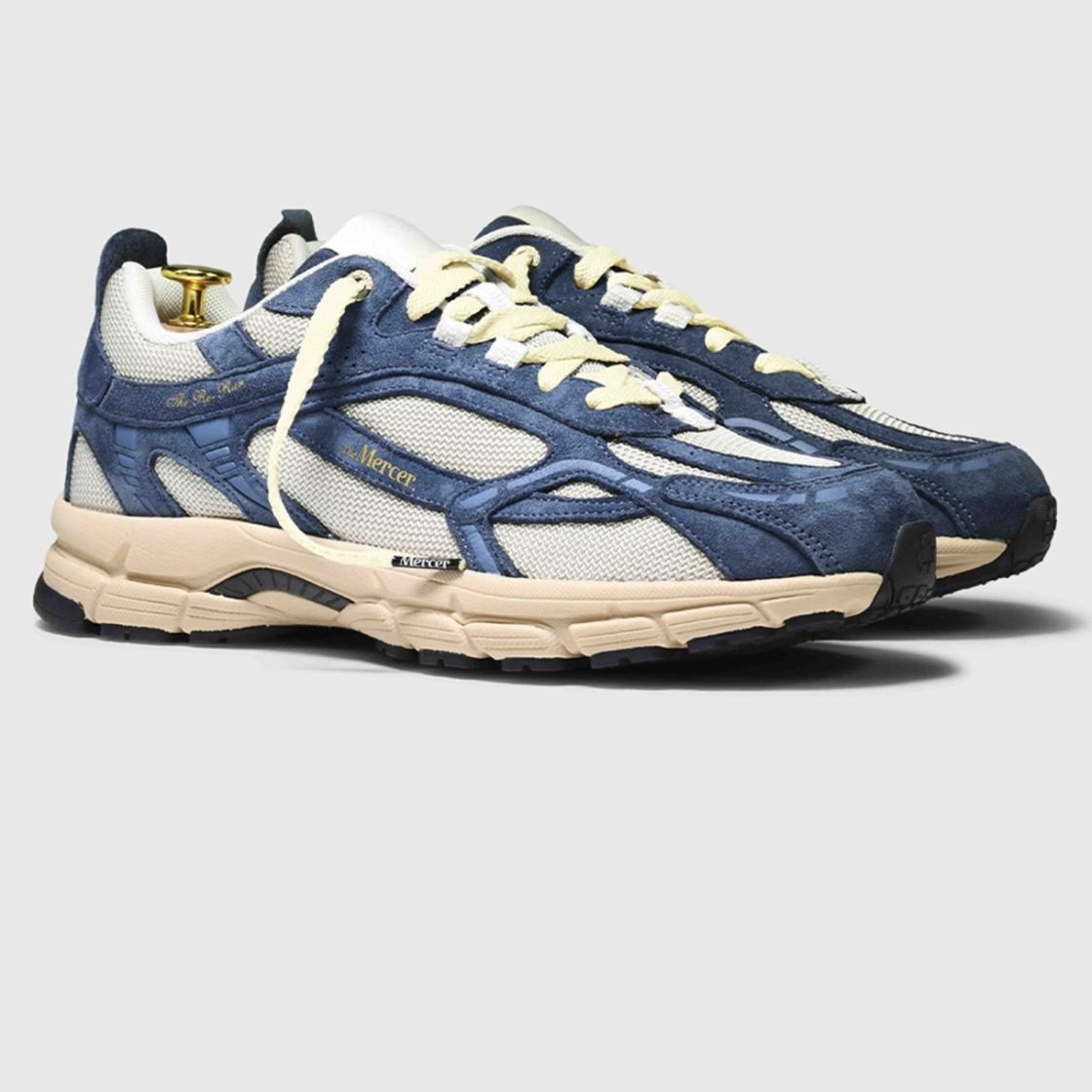 The Mercer Brand The Re-Run Desert 2.0 Sneaker Blauw