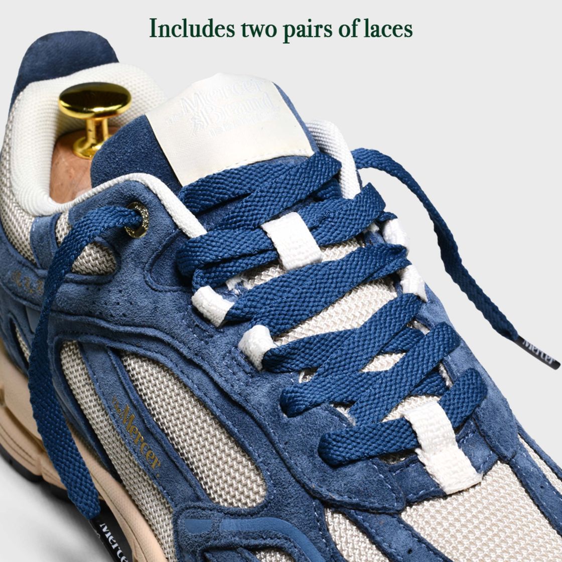 The Mercer Brand The Re-Run Desert 2.0 Sneaker Blauw