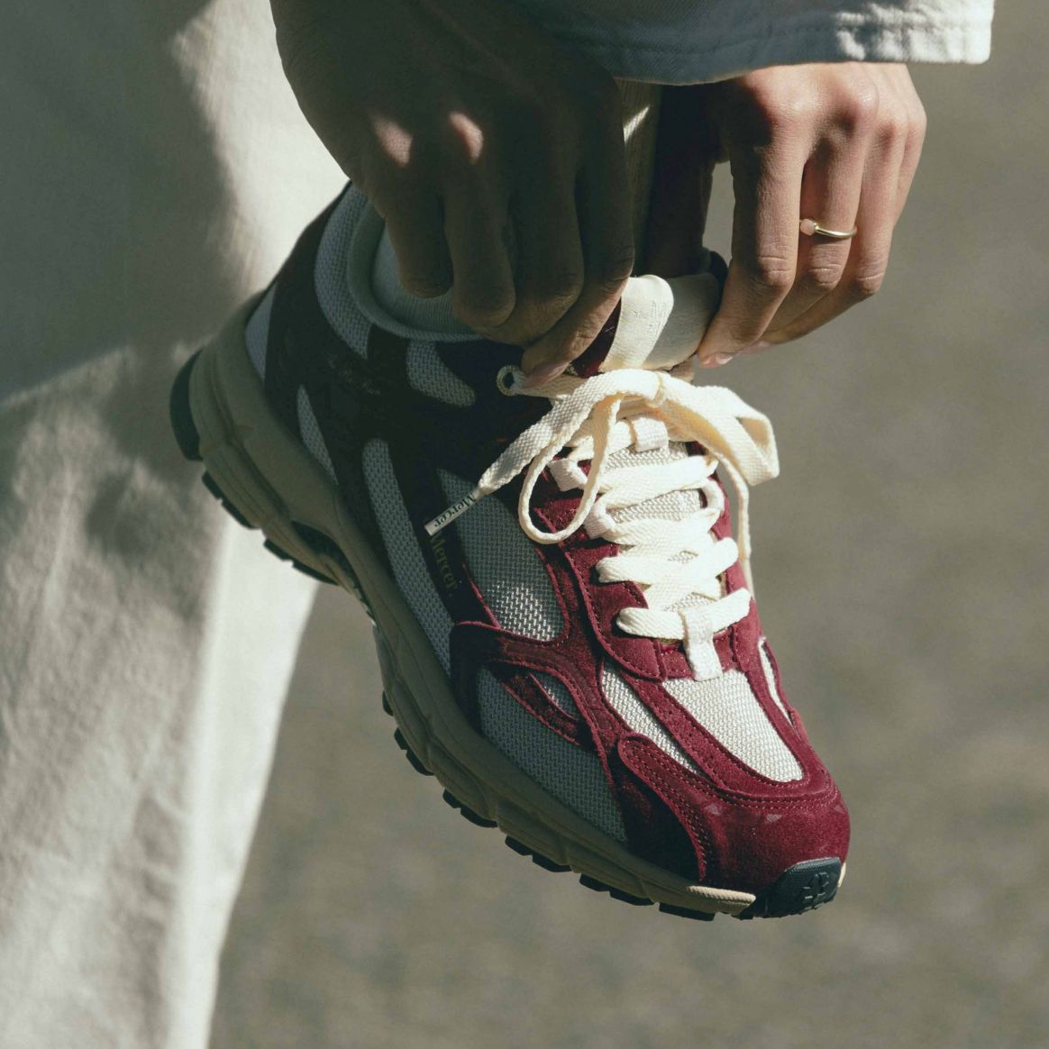 The Mercer Brand The Re-Run Desert 2.0 Sneaker Bordeaux