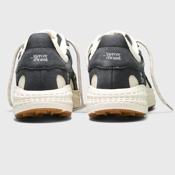 The Mercer Brand The Re-Run MAX Sneaker Antraciet/Off White