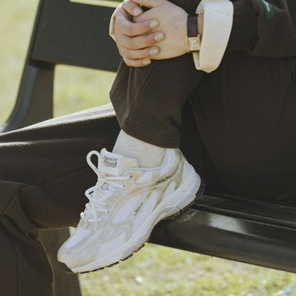 The Mercer Brand The Re-Run Metallic Sneaker Goud