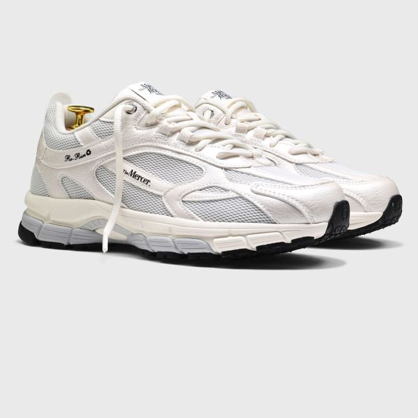The Mercer Brand The Re-Run Pine Sneaker Wit