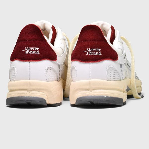 The Mercer Brand The Re-Run Vintage Nappa Sneaker Wit/Rood
