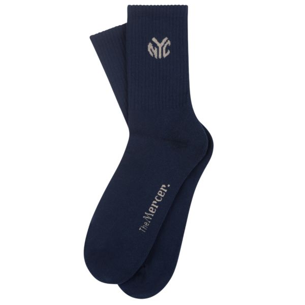 The Mercer Brand The Subway Sokken Donker Blauw