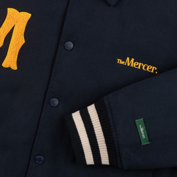 The Mercer Brand The Varsity Jack Donker Blauw