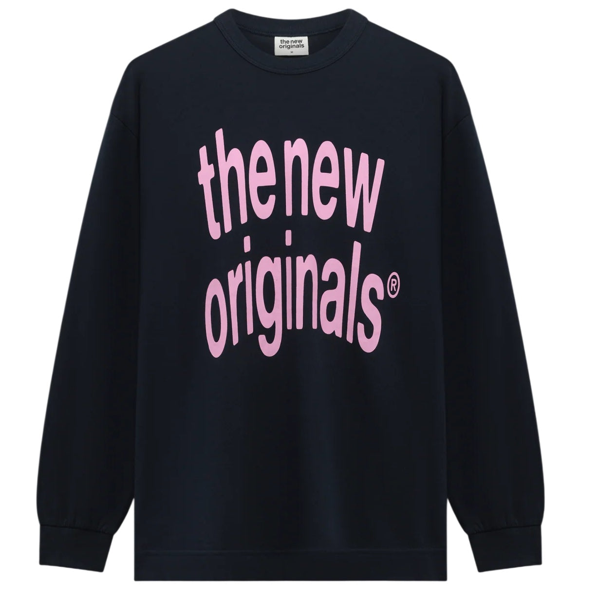 The New Originals Big Logo Longsleeve T-shirt Navy