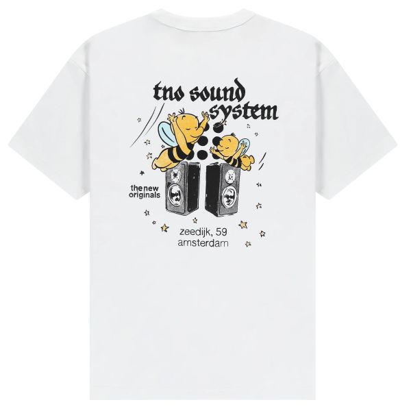 The New Originals Sound T-shirt Wit