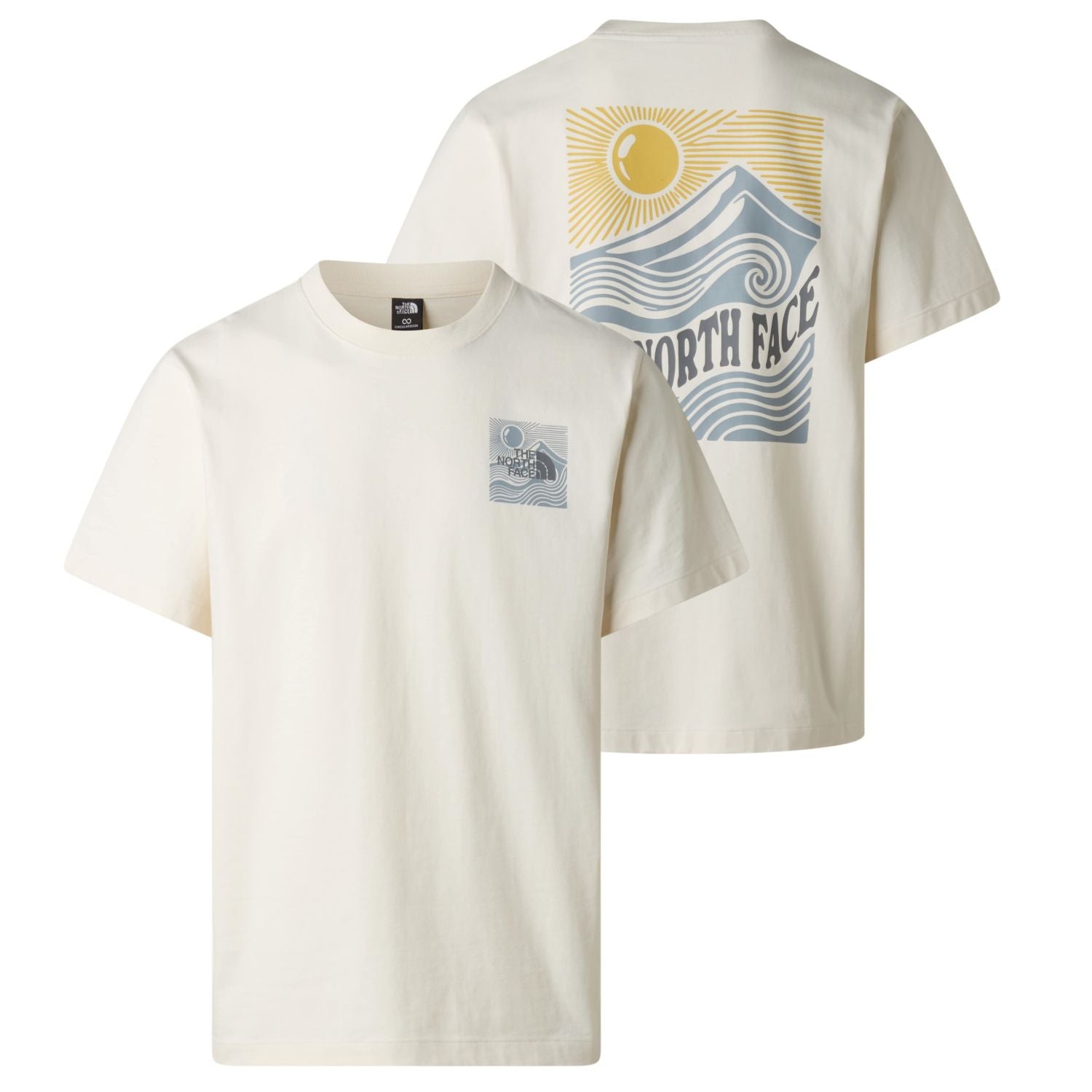 The North Face Mountain Escape Relaxed T-shirt Off White