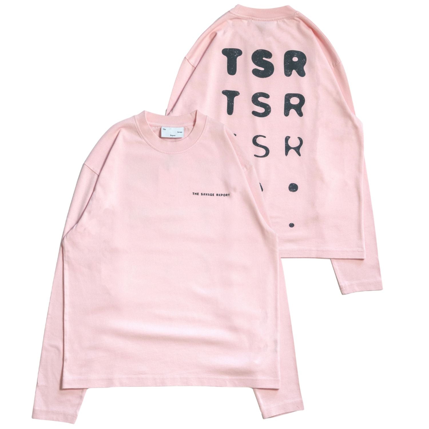 The Savage Report TSR Optic Longsleeve T-shirt Roze