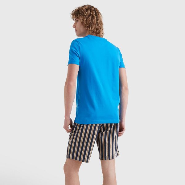 Tommy Hilfiger Logo T-shirt Blauw