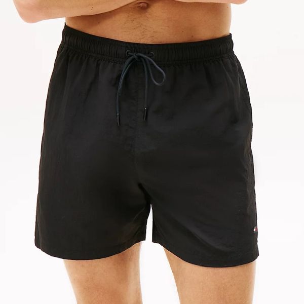 Tommy Hilfiger Medium Drawstring Zwembroek Zwart