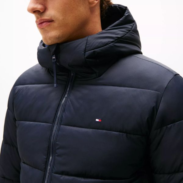 Tommy Hilfiger Mid Weight Puffer Navy