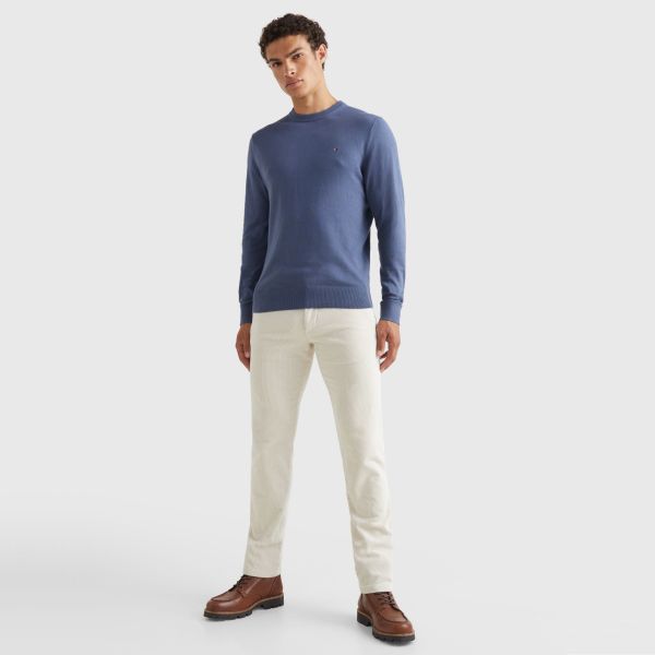 Tommy Hilfiger Organic Sweater Blauw