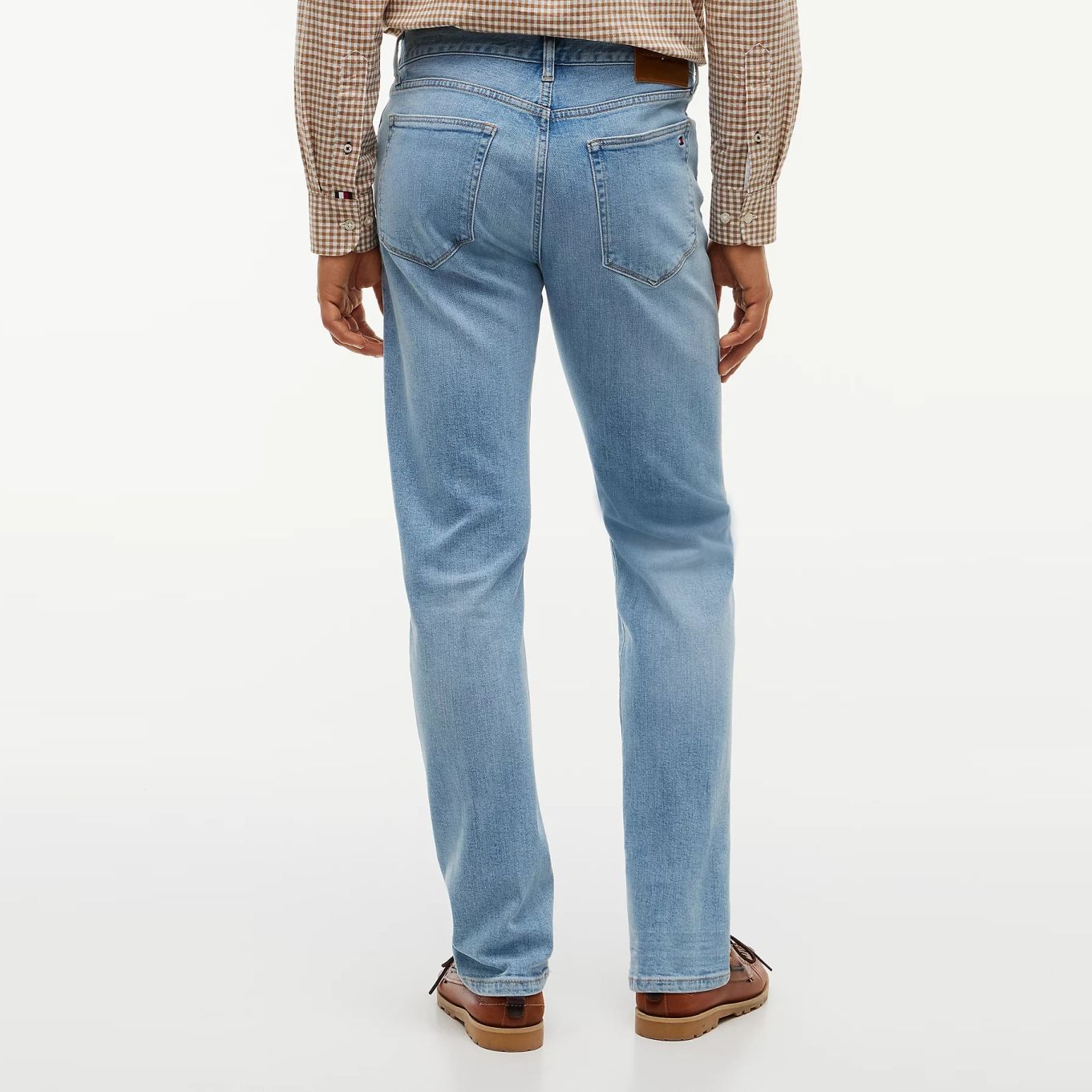 Tommy Hilfiger Slim Straight Denton Jeans Licht Blauw