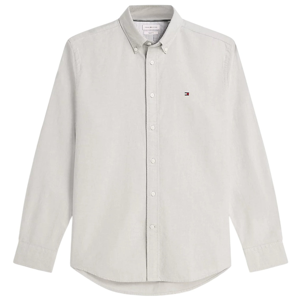 Tommy Hilfiger Solid Heritage Oxford Overhemd Beige
