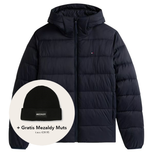 Tommy Hilfiger Mid Weight Puffer Navy