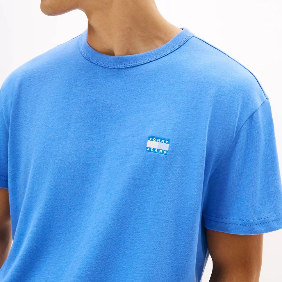 Tommy Jeans Badge T-shirt Blauw