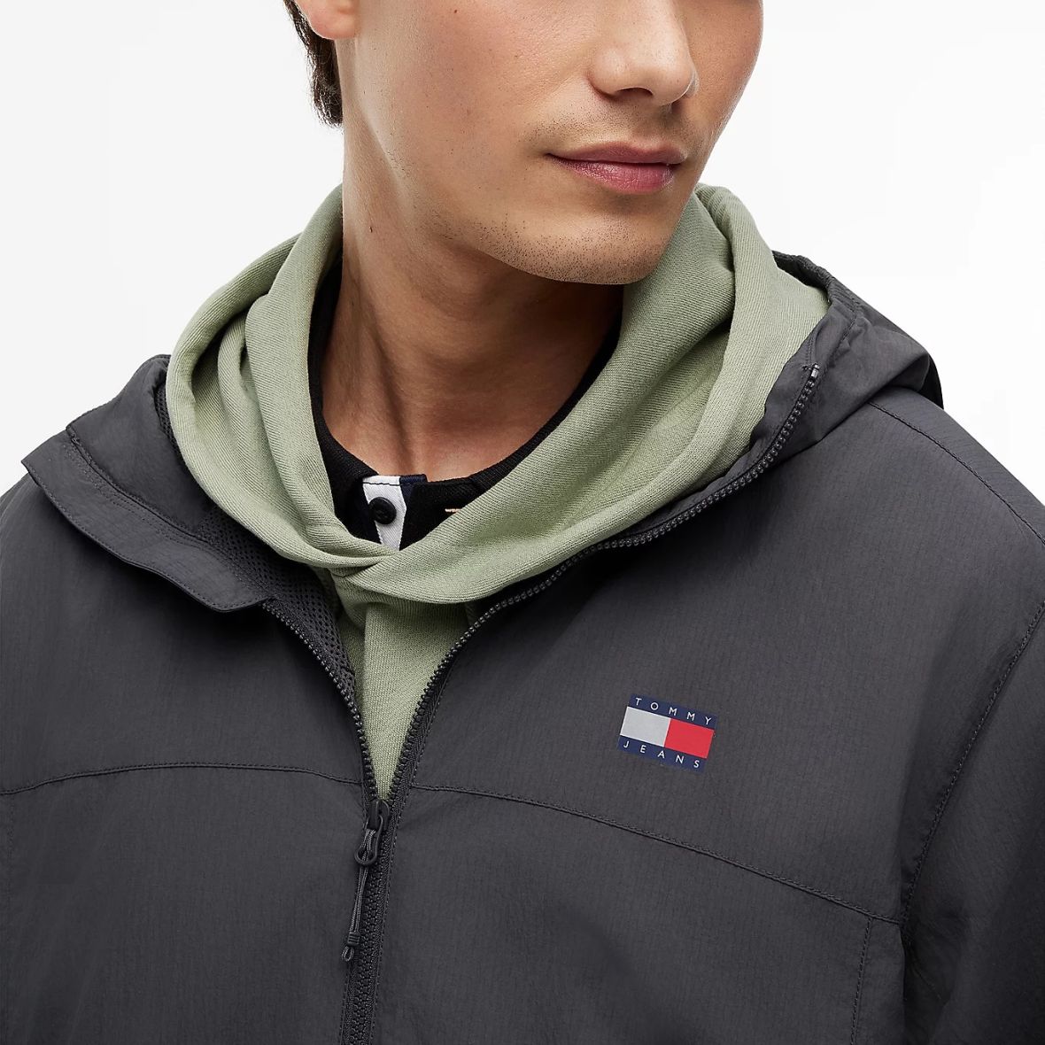 Tommy Jeans Chicago Packable Jack Zwart