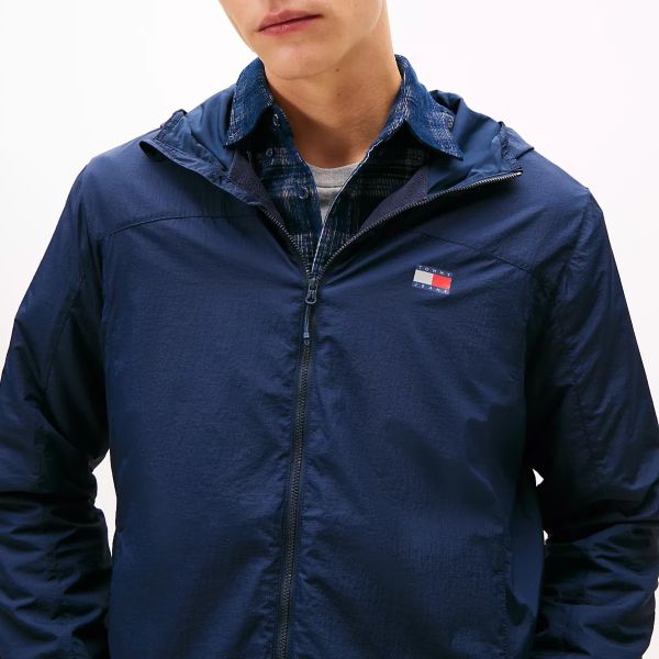 Tommy Jeans Fleece Chicago Jas Navy