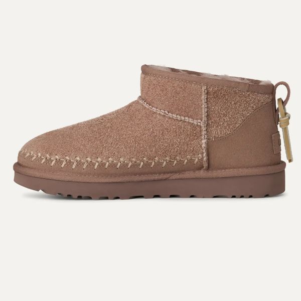 UGG Classic Ultra Mini Biarritz Laars Bruin