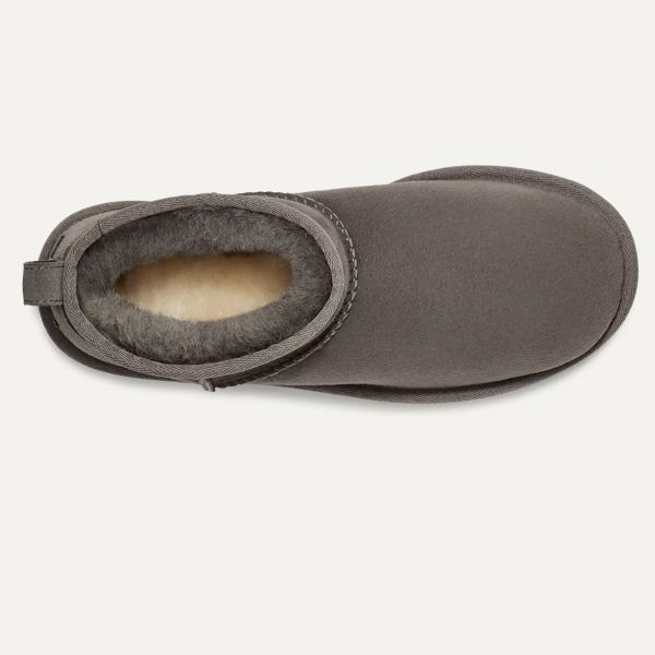 UGG Classic Ultra Mini Laars Grijs