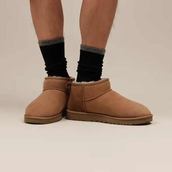 UGG Classic Ultra Mini Laars Bruin