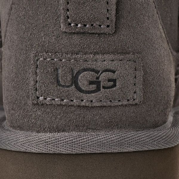 UGG Classic Ultra Mini Platform Laars Antraciet