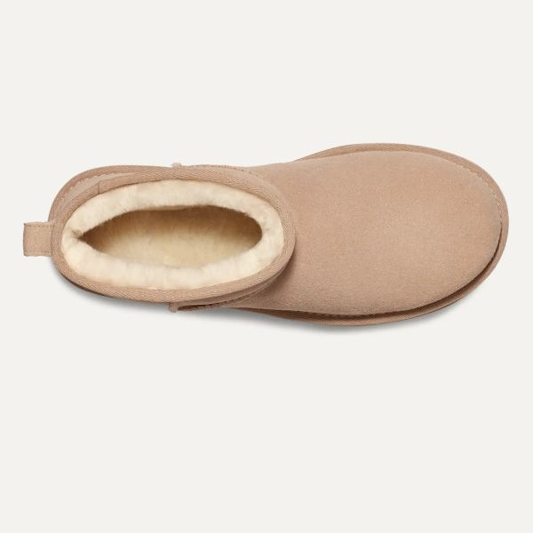 UGG Classic Ultra Mini Platform Laars Beige