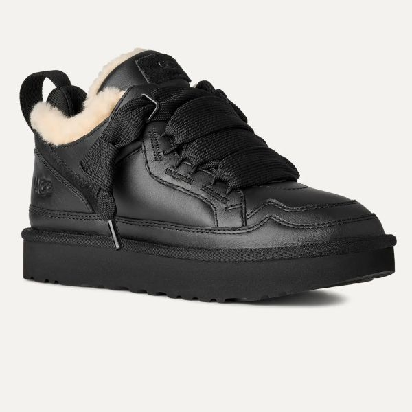 UGG Lowmell Leather Sneaker Zwart