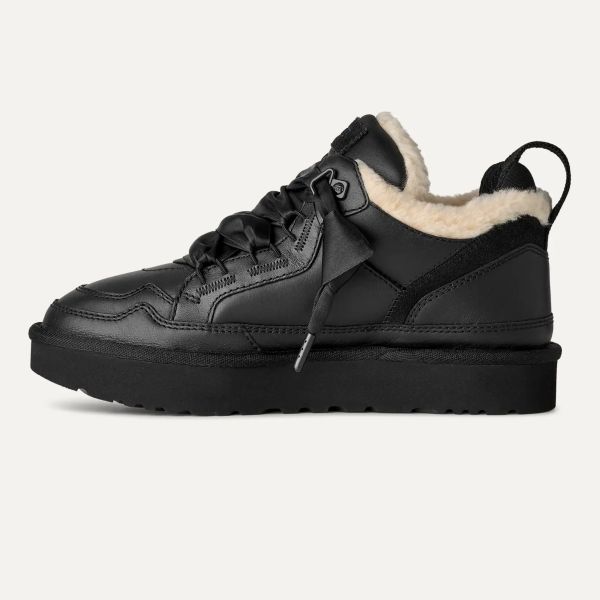 UGG Lowmell Leather Sneaker Zwart