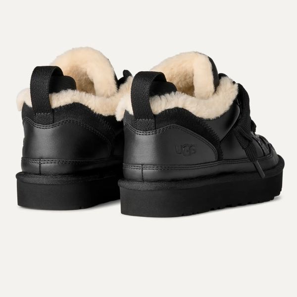 UGG Lowmell Leather Sneaker Zwart
