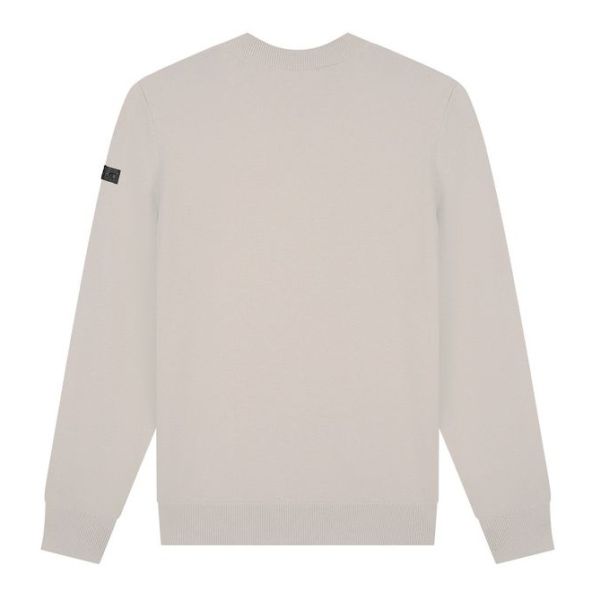 Malelions Knitted Sweater Beige