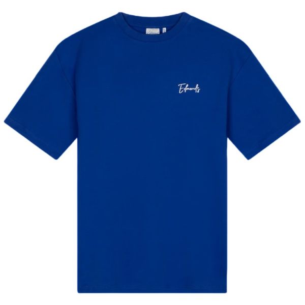 Edmonds Plage d'Edmond T-shirt Blauw