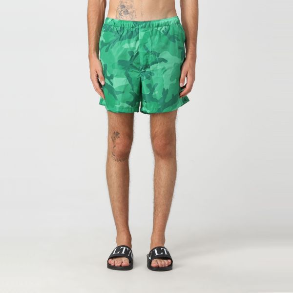 Valentino Garavani Camouflage Zwembroek Groen