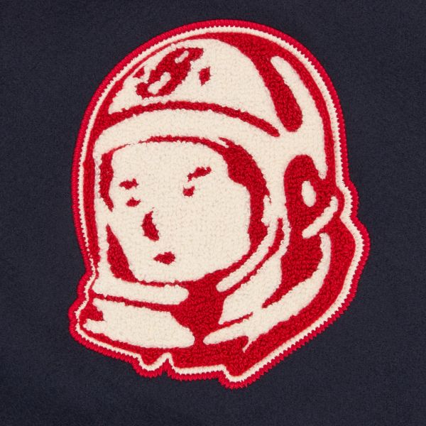 Billionaire Boys Club Fanfare Script Wool Varsity Jack Navy