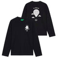 Flâneur Balloon Longsleeve T-shirt Zwart