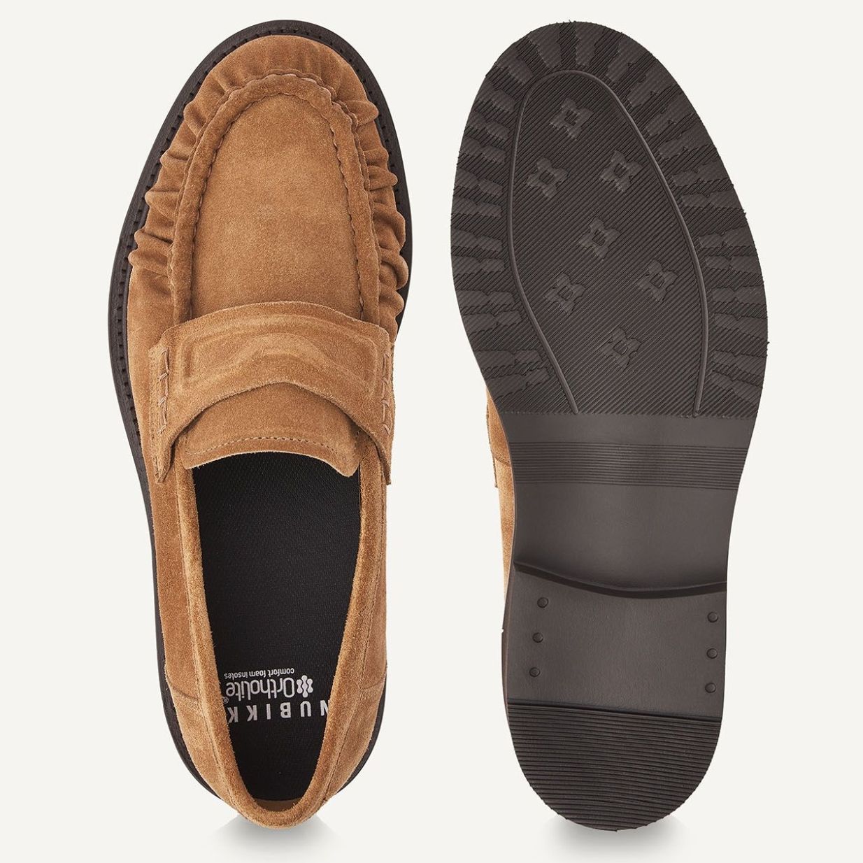 Nubikk Jones Mio Loafers Bruin