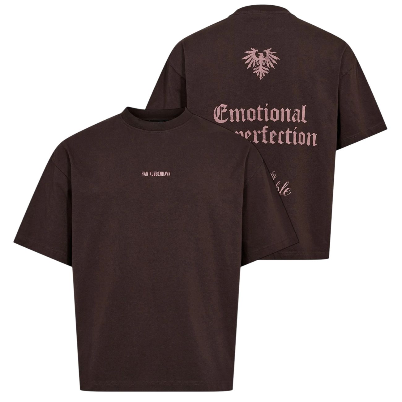 Han Kjøbenhavn Graphic Loose T-shirt Bruin