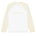 Croyez Two Tone Longsleeve T-shirt Off White/Geel