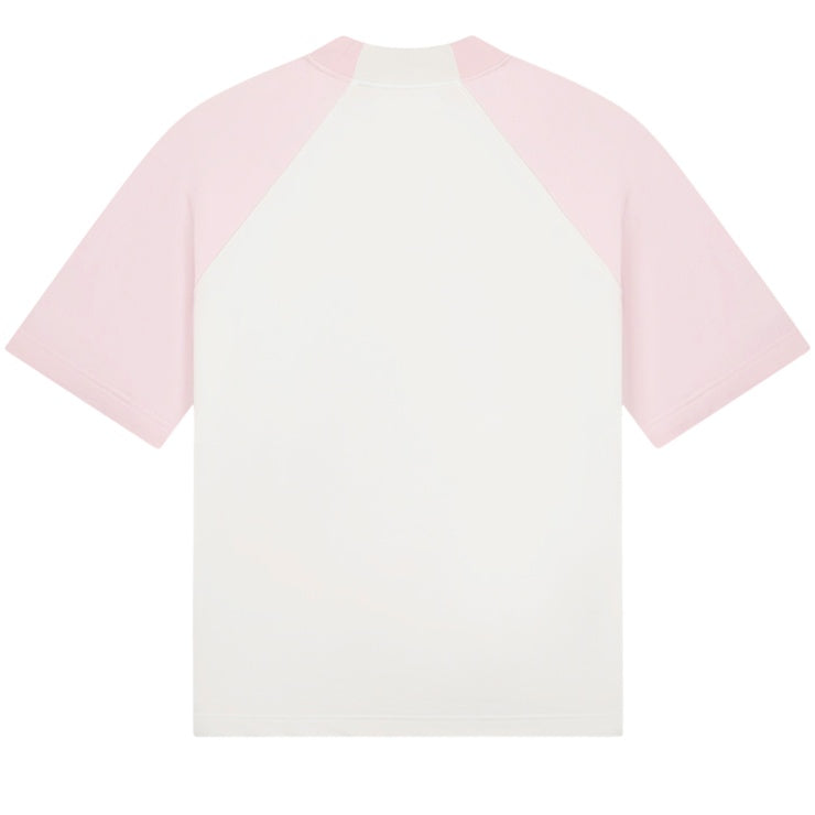 Croyez Studios Raglan T-shirt Wit/Roze