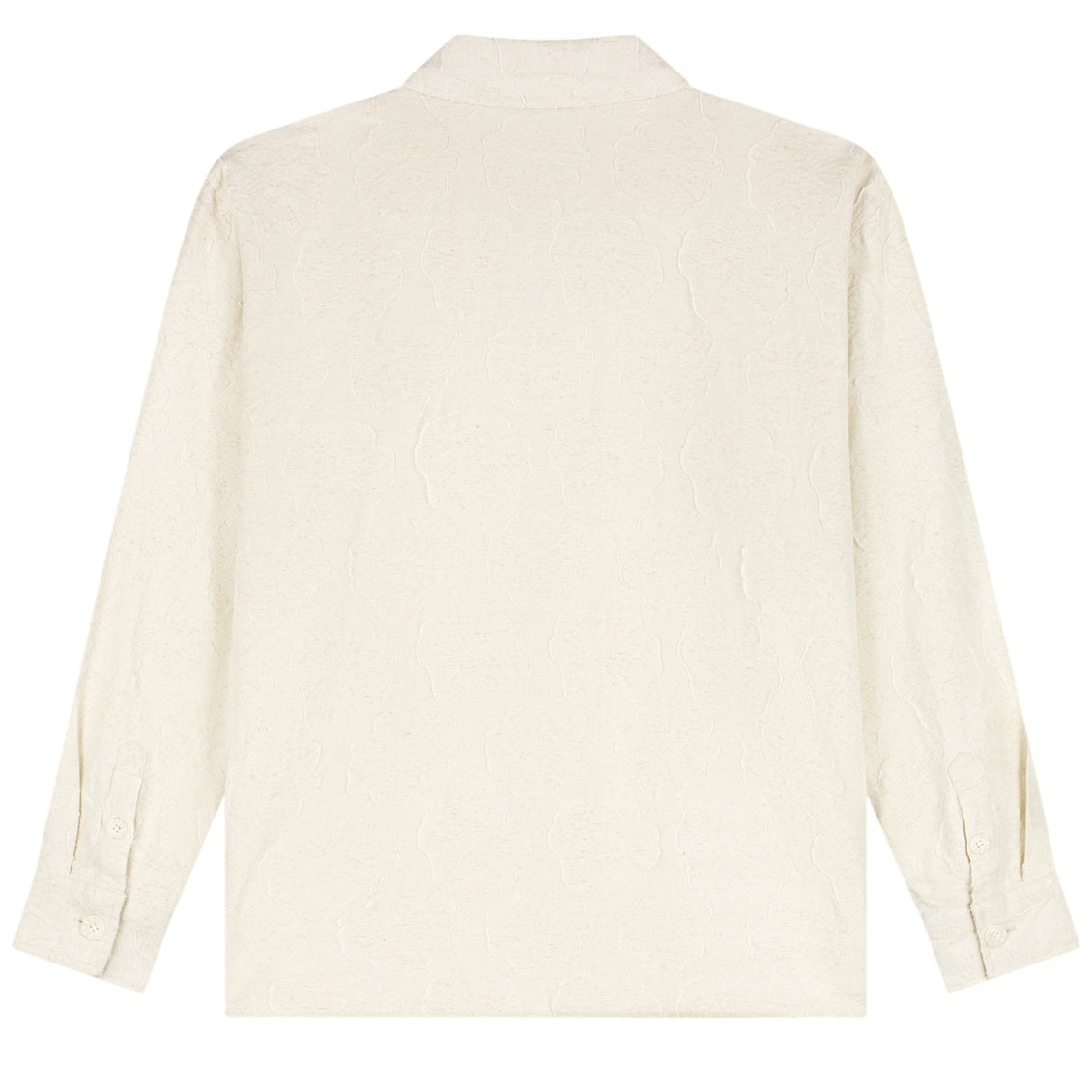Law of the Sea Dusk Jacquard Overshirt Off White