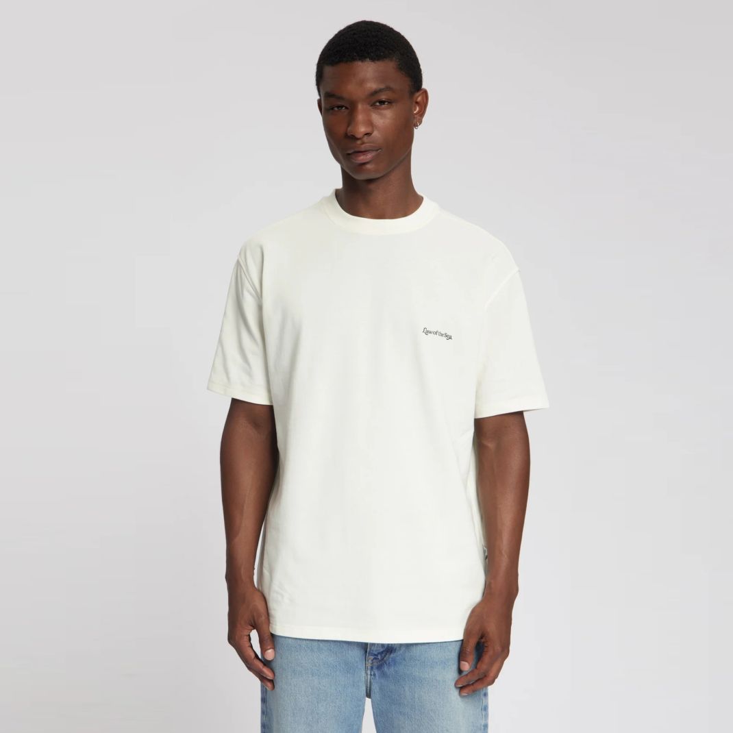 Law of the Sea Anchored Artwork T-shirt Off White