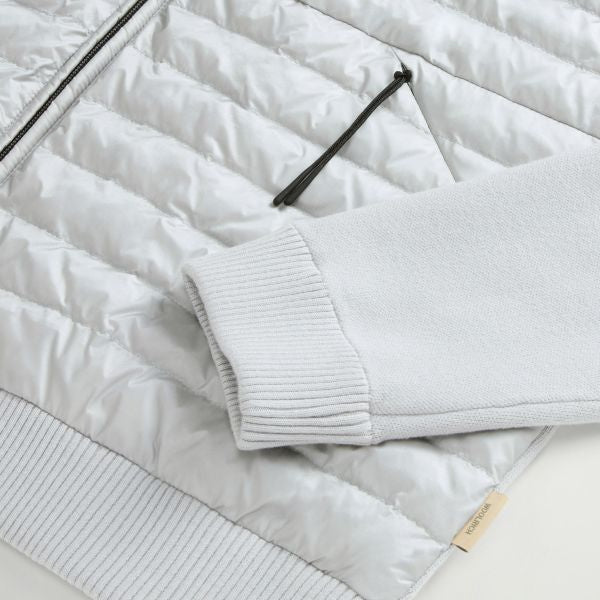 Woolrich Allen Hybrid Jack Grijs