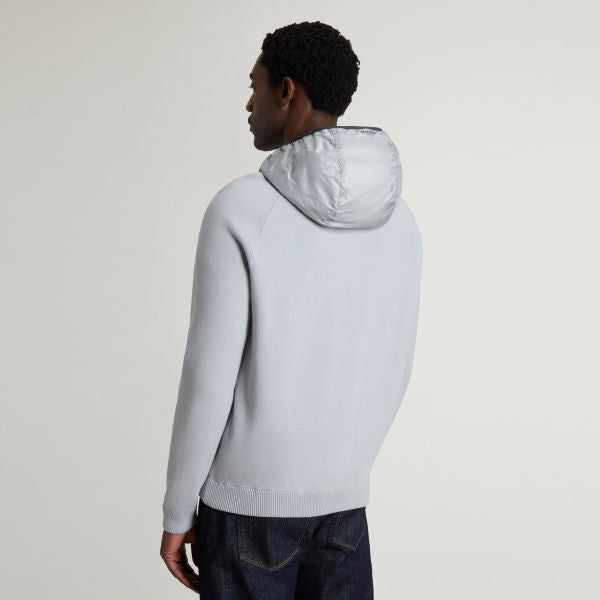Woolrich Allen Hybrid Jack Grijs