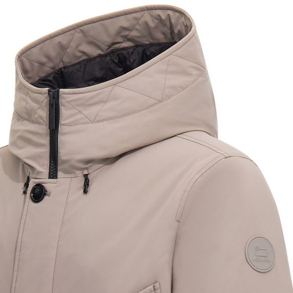 Woolrich Arctic Stretch Down Parka Beige