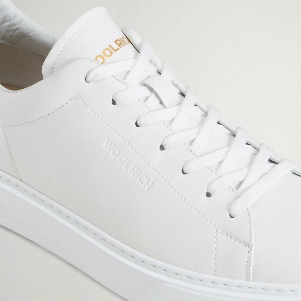 Woolrich Classic Court Sneaker Wit