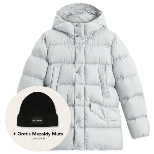 Woolrich Cloud Davis Parka Grijs