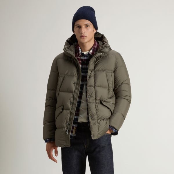 Woolrich Cloud Davis Parka Donker Groen